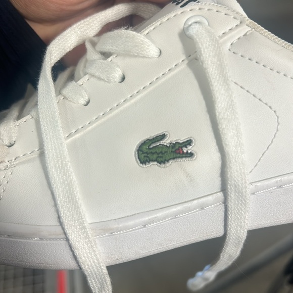 White Lacoste Sneakers - Picture 3 of 5
